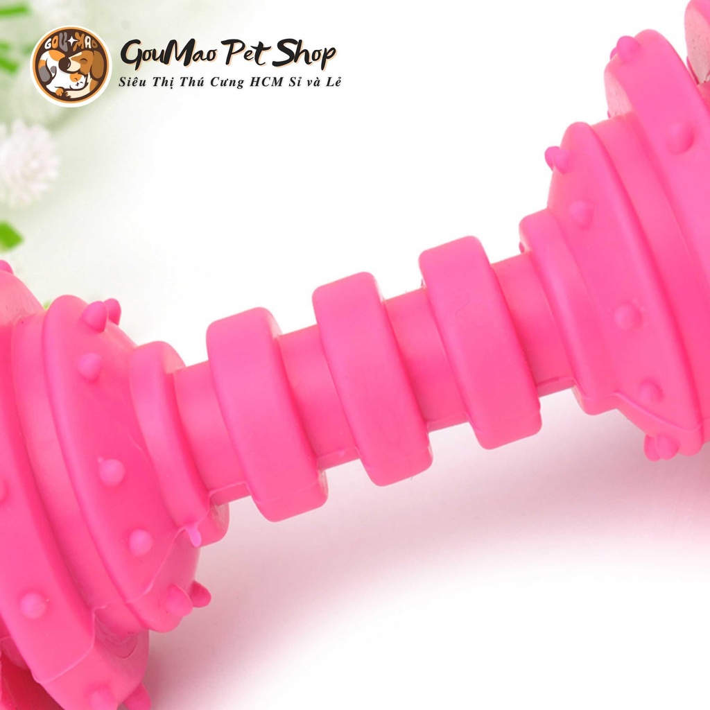 ĐỒ CHƠI QUẢ CÓ CHUÔNG, CAO SU MỀM DÀNH CHO CHÓ - GOUMAO PET
