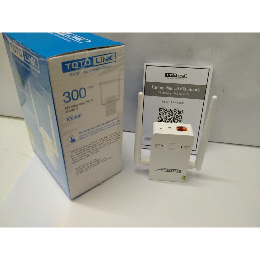 [BẢO HÀNH 2 NĂM] Kích WiFi ToToLink Ex200 | BigBuy360 - bigbuy360.vn