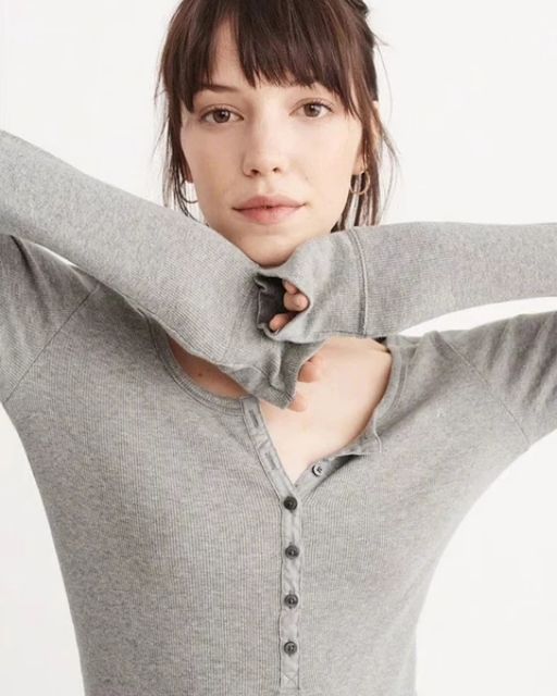 Áo Body Tay Dài Abercrombie&Fitch