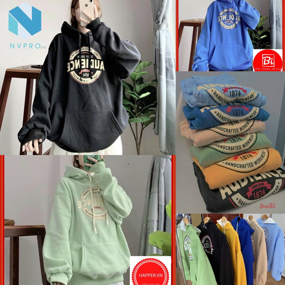 Áo Hoodies cánh dơi AUDIENCE 6 màu chọn lựa C127