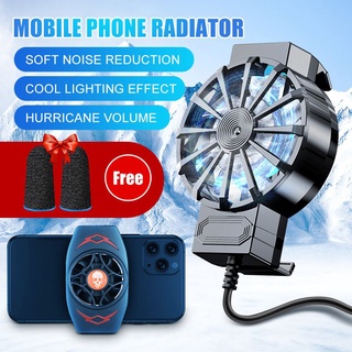 Quạt tản nhiệt điện thoại  X13 X16 - Siêu lạnh , làm mát bằng sò lạnh siêu mát, Upgrade LED RGB - Free Gift