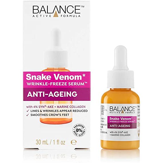 Tinh chất chống lão hóa Serum Balance Wrinkle Freeze Snake Venom 30ml