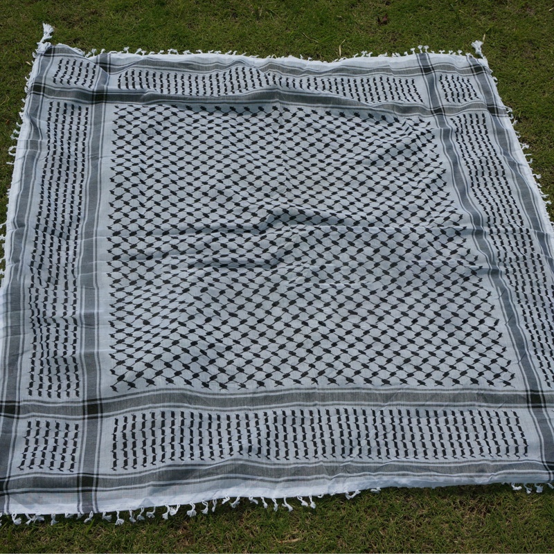 Khăn Choàng Cổ Phong Cách Quân Đội Ả Rập Shemagh Desert Keffiyeh