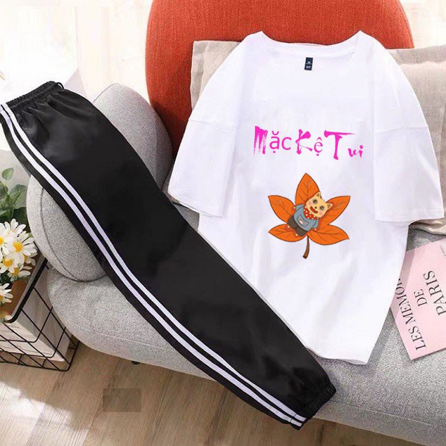 Sét Đồ Bộ Nữ Xinh Cute Quần Phối Áo Thun Nữ Form Rộng Mặc Mùa Hè, Mặc Ở Nhà, Phong Cách Teen Hàn Quốc (NHIỀU MẪU)