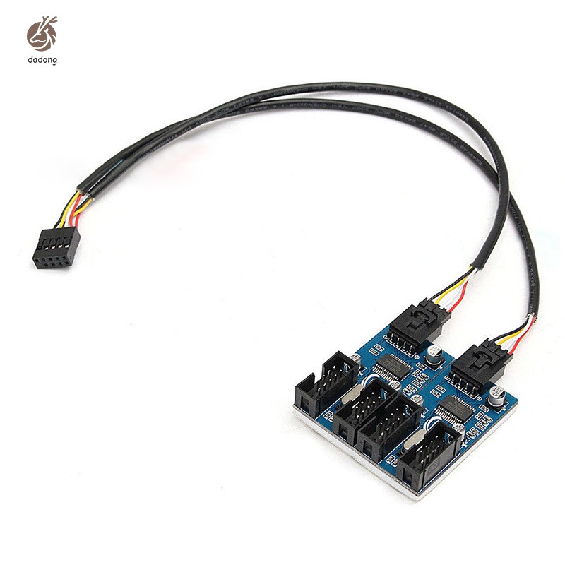 Dây cáp USB 9 pin đực chia 4 cổng cái mở rộng | BigBuy360 - bigbuy360.vn