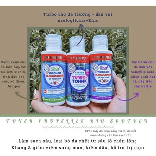 Toner loại bỏ mụn Propeller SOS - Toner Propeller cho da mụn