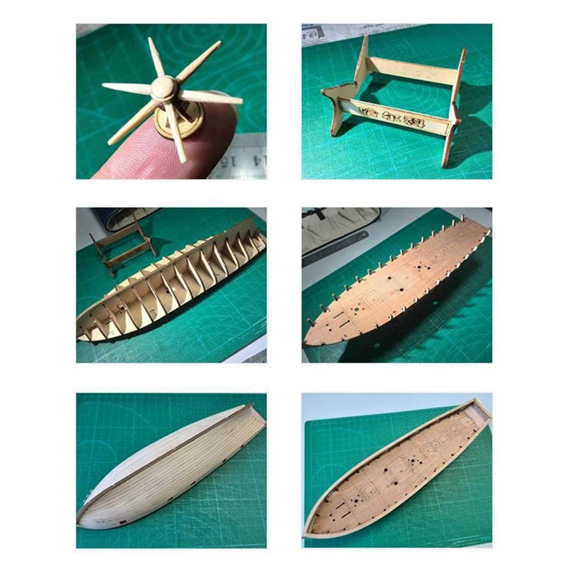 Mô Hình Tàu Thuyền Cổ Điển Tự Lắp Ráp Tỉ Lệ 1 / 100
