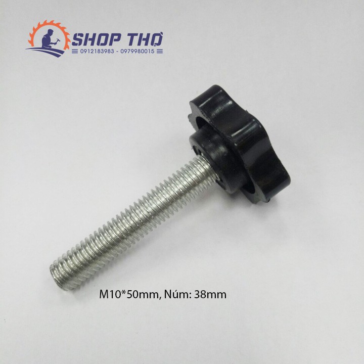 Nút vặn 6 cánh M10*50*40 (set 5 cái)