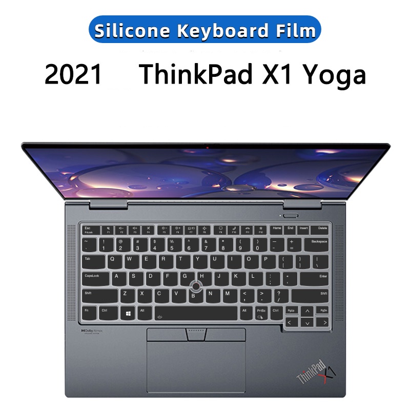 Miếng Dán Bảo Vệ Bàn Phím Bằng Silicon Cho 2021 Lenovo ThinkPad X1 Carbon Gen9 14 inch X1 YOGA GEN6