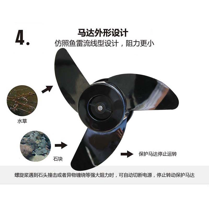 Chân Vịt Thuyền Bơm Hơi, Động Cơ Điện, Xuồng Máy Cao Su 40 Lbs / 0.6Hp, xuồng máy cao cấp