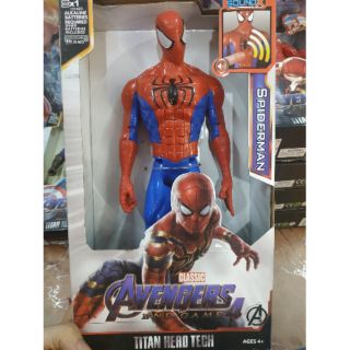 Mô hình siêu anh hùng Avengers Endgame 4 – Spider Man 30cm nhạc đèn