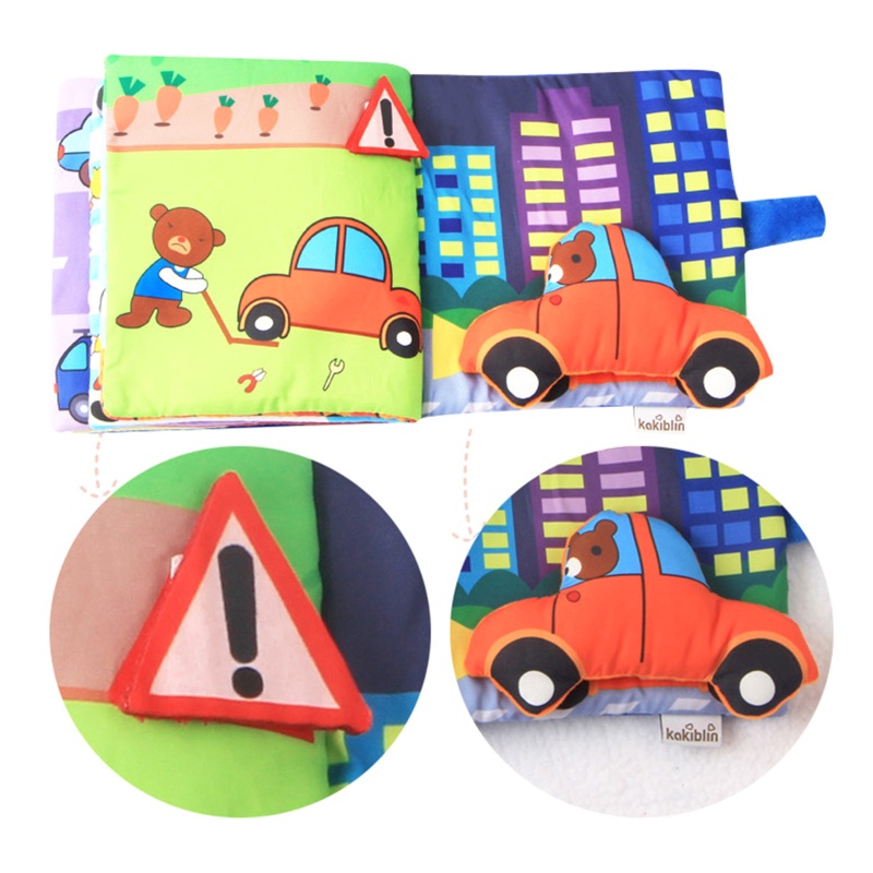 Sách Vải Hỗ Trợ Dạy Học Theo Phương Pháp Montessori Cho Bé