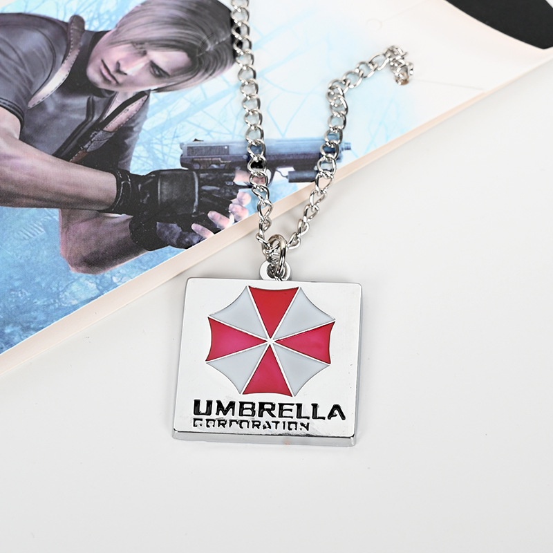 Mặt Vòng cổ hợp kim hình thẻ bài trong game Resident Evil 6
