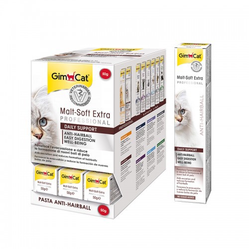 Gel dinh dưỡng Gimcat Malt-soft tiêu búi lông dành cho mèo - Mixo Pet Town