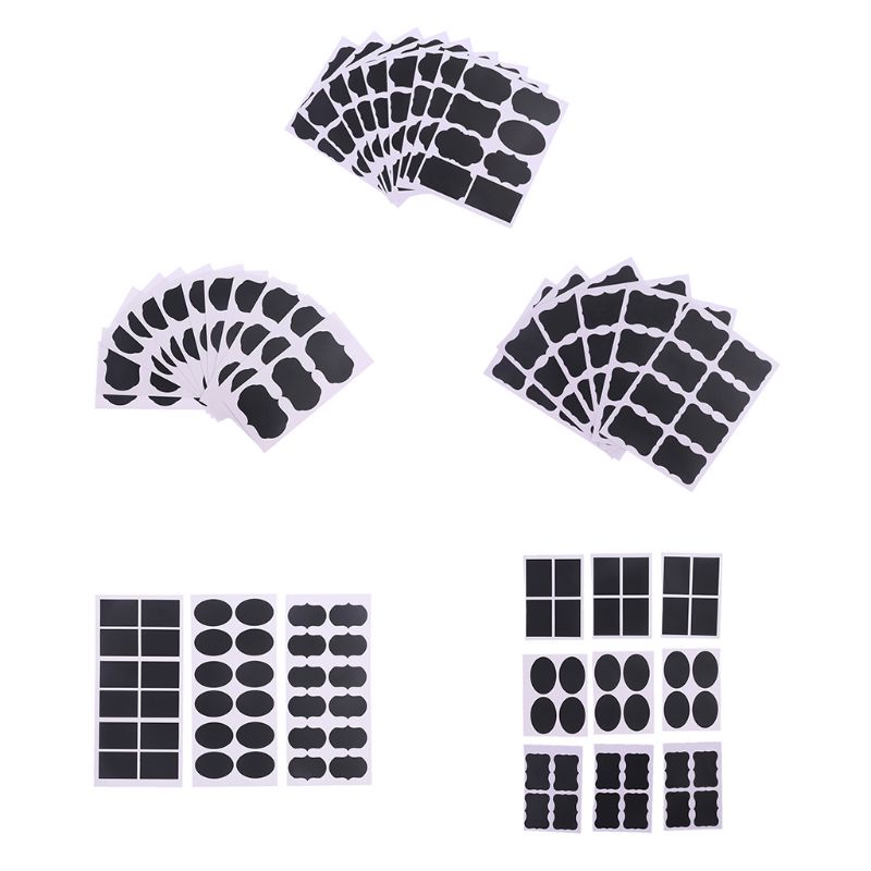 Miếng Dán Bảng Đen Viết Phấn Dùng Trang Trí Hũ Gia Vị Nhà Bếp