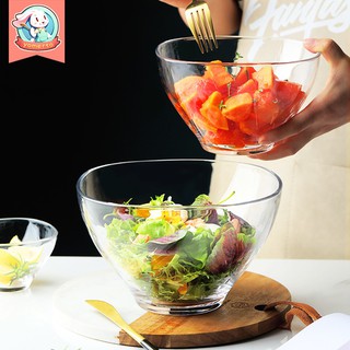 Tô thủy tinh đựng Salad trái cây kiểu Bắc Âu hiện đại