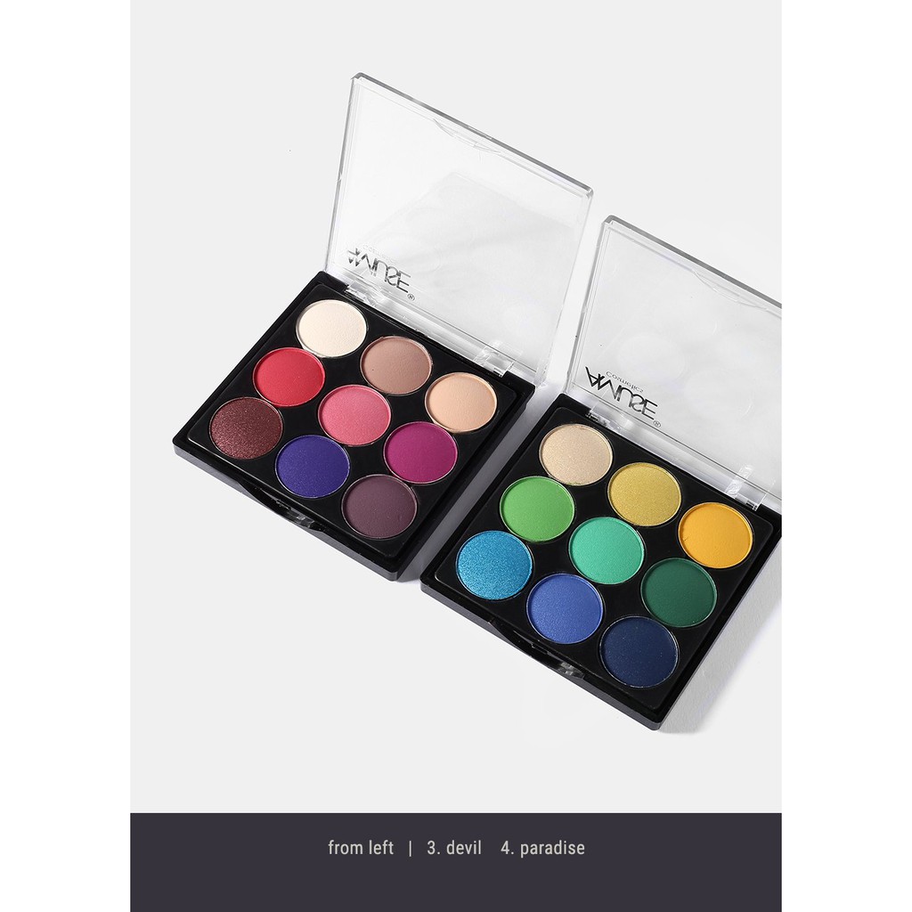 BẢNG PHẤN MẮT Amuse 9 color Eyeshadow Kit II