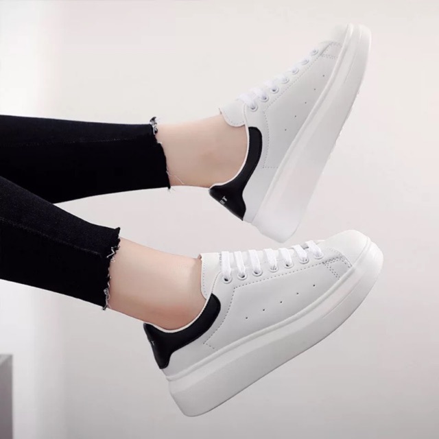 Giày Nam nữ đế cao 5cm siêu êm trend 2020 - Giày thể thao MCQQQ Bản Dây to , Gót Nhung , Đế | BigBuy360 - bigbuy360.vn