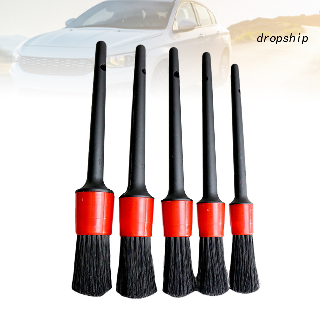 Set 5 Cọ Vệ Sinh Ghế Ngồi Xe Hơi Đa Năng