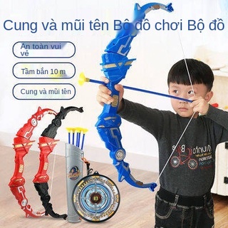 Đồ chơi  trẻ em cung tên  mục tiêu rung cậu bé bắn cung thể thao 10 tuổi