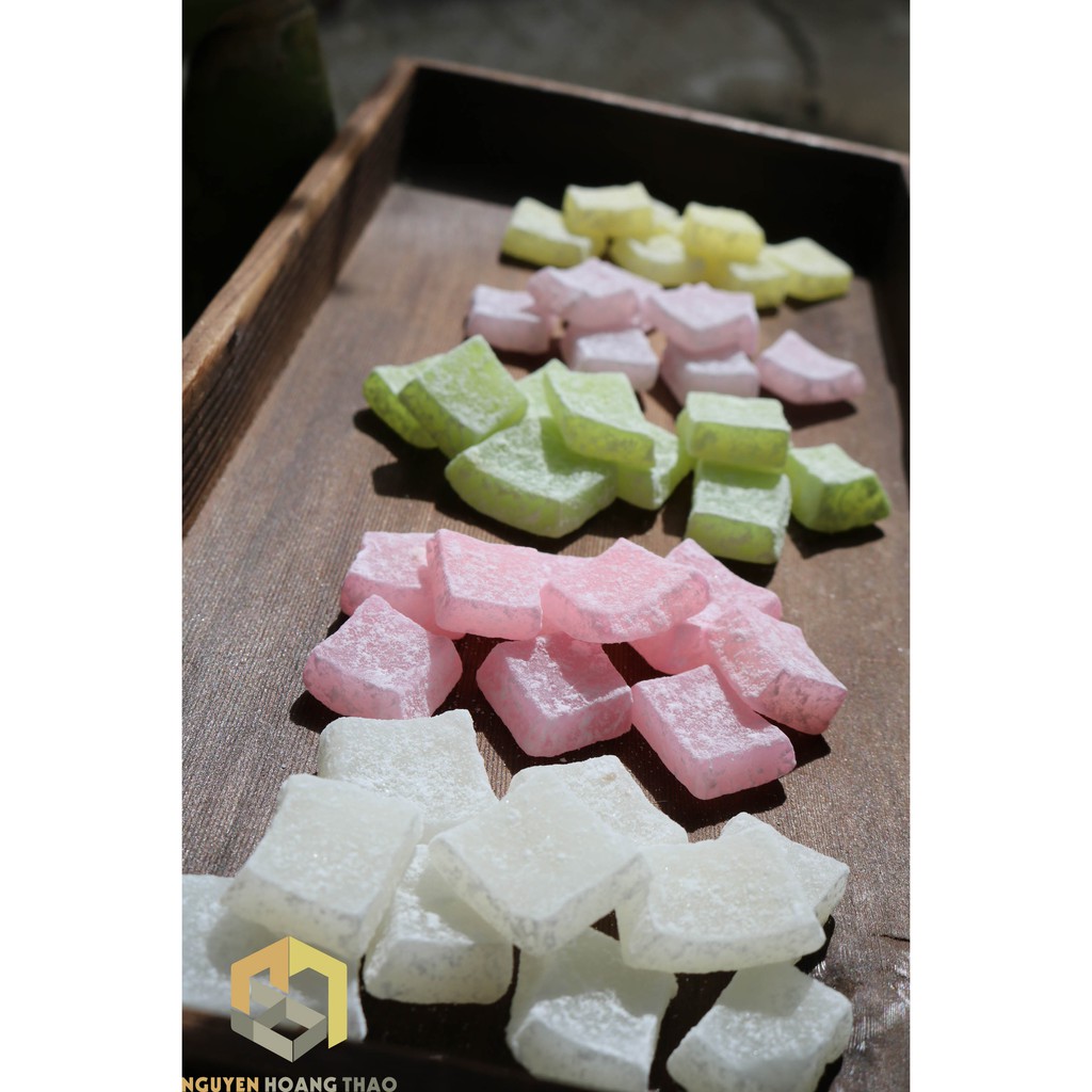Combo mix 5 vị mứt dừa non viên