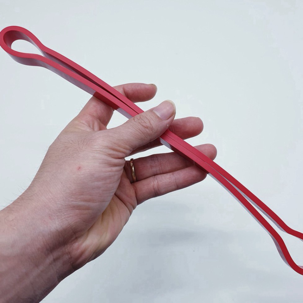 Dây kháng lực tập mông chân miniband 360, Dây thun đàn hồi tập gym co giãn mini band đa năng