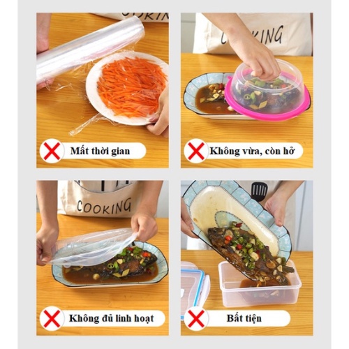 Màng bọc thực phẩm co giãn thông minh có chun siêu dai