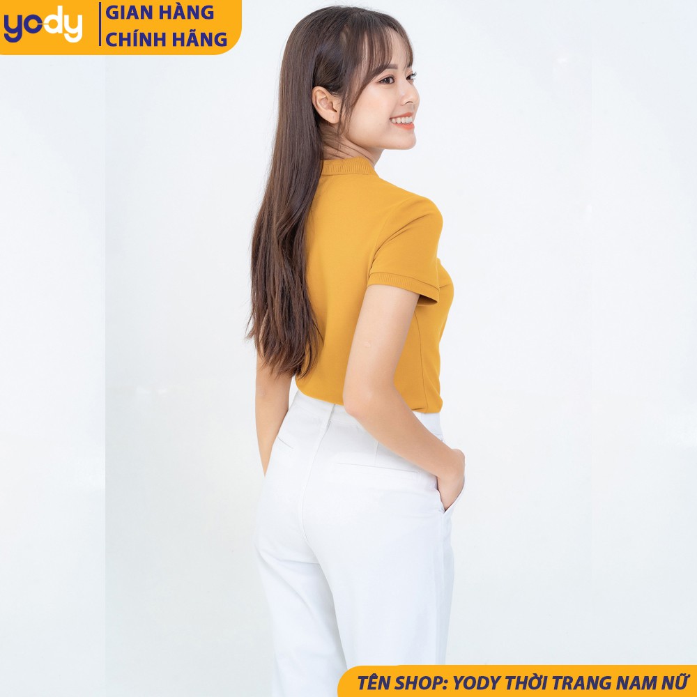 Áo polo nữ Bique YODY áo thun nữ có cổ chất vải mềm, thoáng khí dễ mix đồ APN3396 | BigBuy360 - bigbuy360.vn