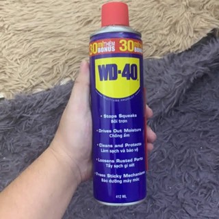 Chai xịt chống rỉ,chống ẩm bảo dưỡng Wd40 412ml