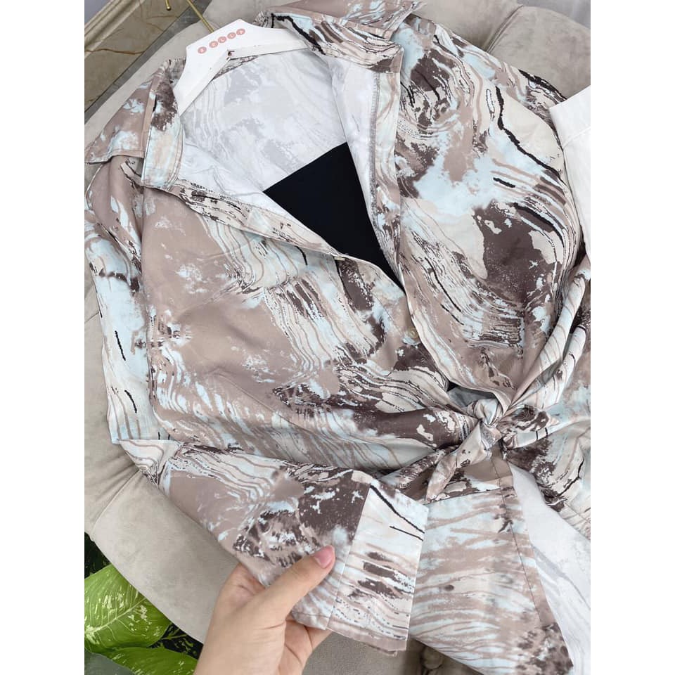 COMBO 3IN1 Sản Phẩm Áo Sơ Mi Loang, Áo Quây, Quần Đũi Xước. Vải Bao Xịn Đẹp. | BigBuy360 - bigbuy360.vn