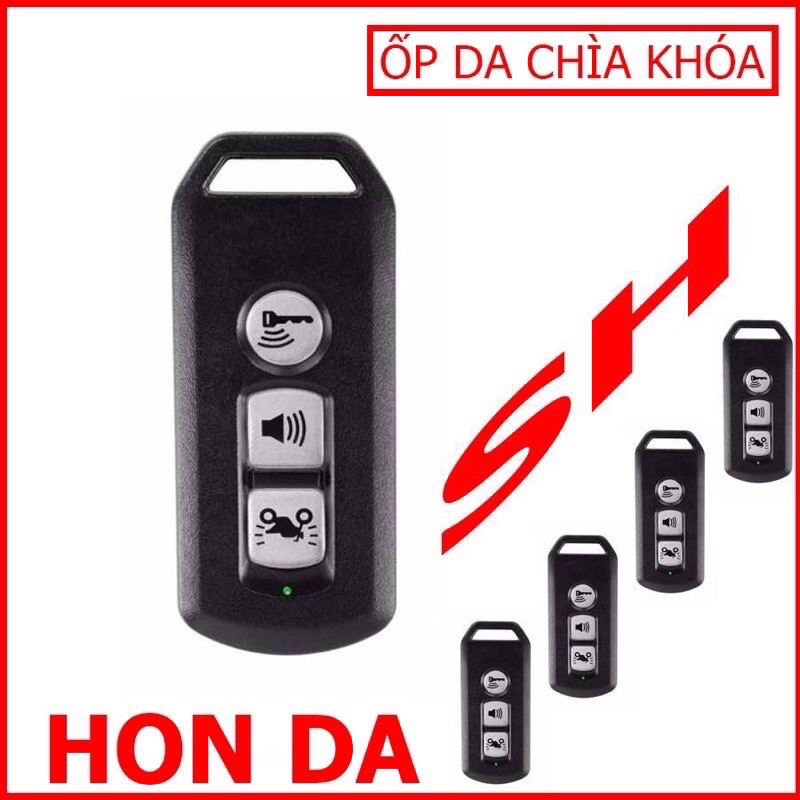 Bao da chìa khoá xe máy Sh 2021 , sh các năm, pcx 3 nút chìa như hình hàng cao cấp