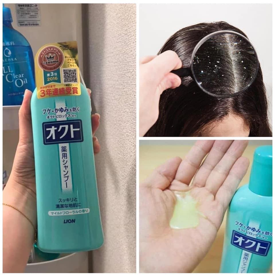 Dầu Gội Trị Gàu (ngứa) OKUTO LION Nhật Bản 320ml | Shopee Việt Nam