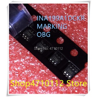 Bộ 10 ic ina199a1dckr ina199a1 ina199 đánh dấu obg sc70-6 ic
