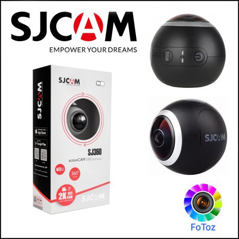 Camera hành trình SJCAM SJ360 Panorama 2K wifi - Hãng phân phối chính thức Full Box