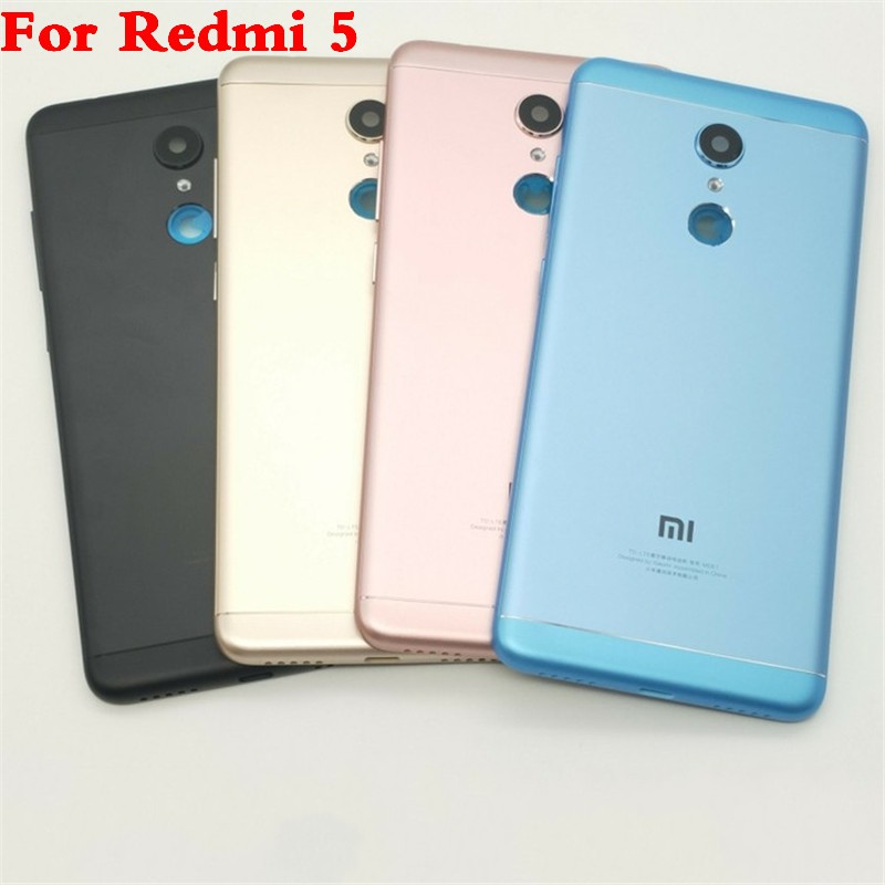 Mặt Lưng Điện Thoại Kèm Ống Kính Và Chìa Khóa Cho Xiaomi Redmi 5