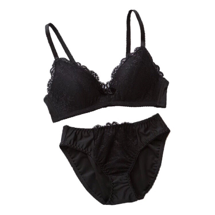 [Mã WAMST111 giảm 15k đơn 99k] [HÓT 2018] Bộ đồ lót pha ren không gọng đệm mỏng (MS 057) | BigBuy360 - bigbuy360.vn