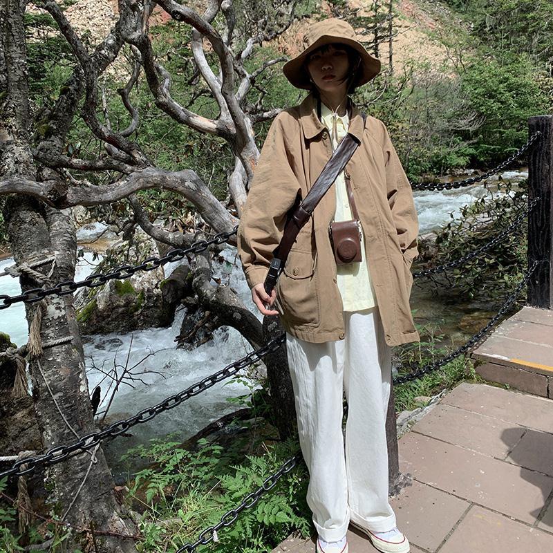 ☌℗✖Áo Khoác Bóng Chày Tay Dài Phong Cách Hàn Quốc Cho Nữ