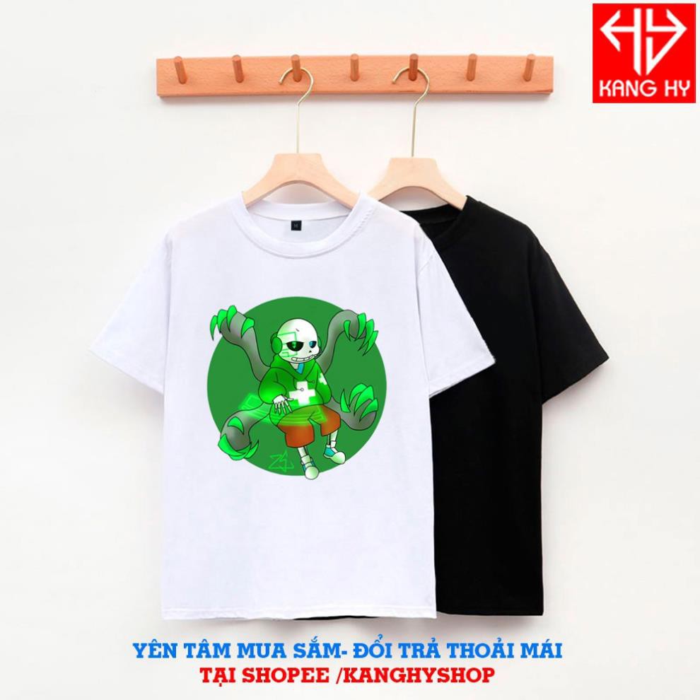 Áo Thun Antivirus Sans Trẻ Em Có Nhiều Mẫu F168