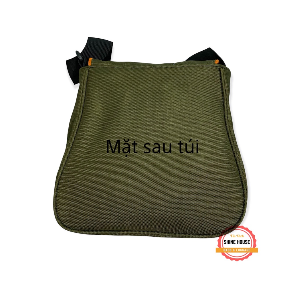 Túi Đeo Chéo Đeo Vai Nắp Vòng Crumpler Dành Cho Nam Nữ Màu Cam Nổi Bật - Shine House