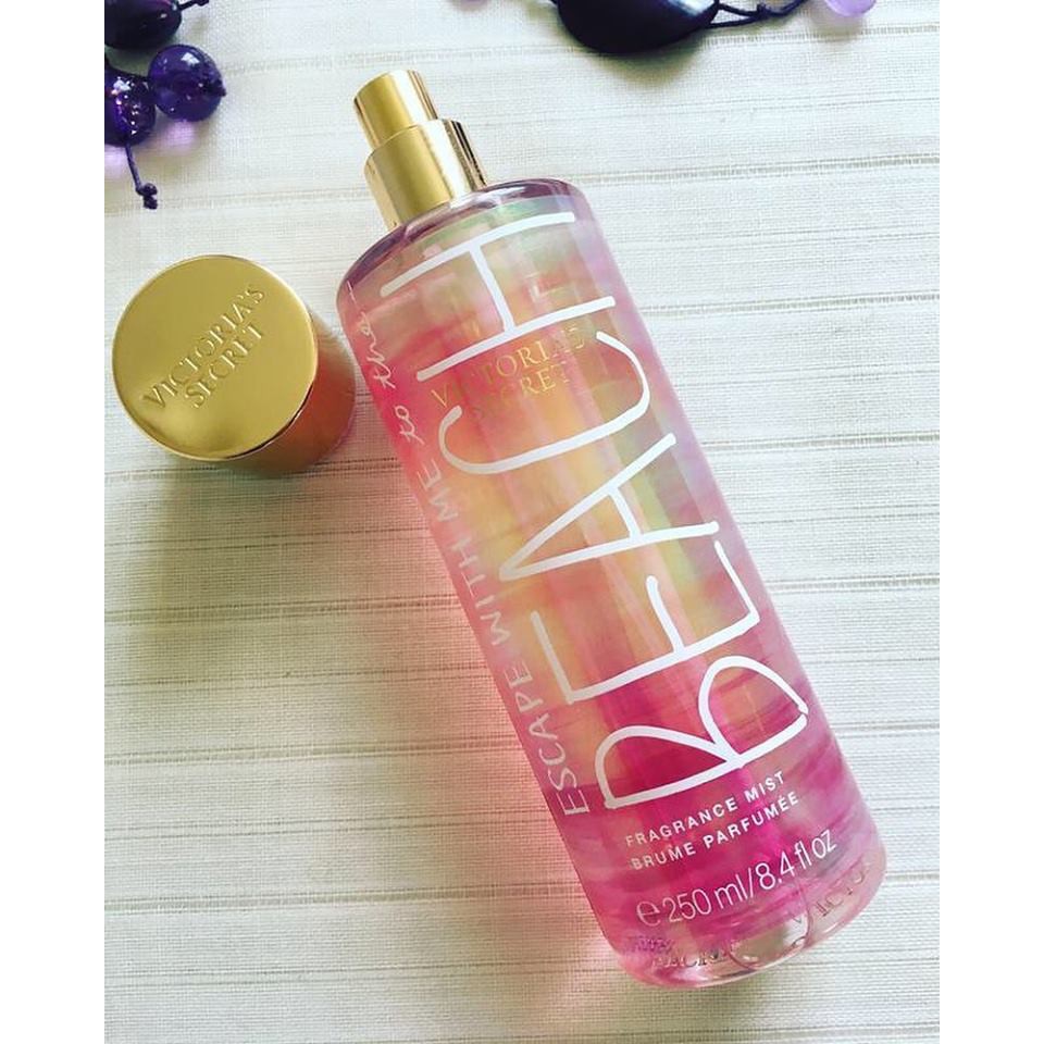 Xịt Thơm Toàn Thân Victoria’s Secret Fragrance Mist – Escape With Me To The Beach
