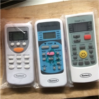 15. Điều khiển điều hoà REETECH (3 LOẠI)
