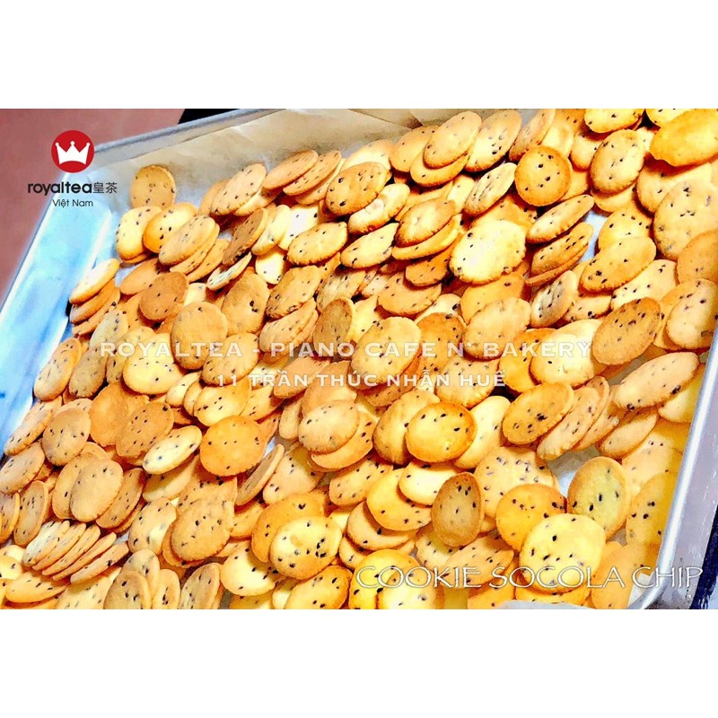 Hộp 500g Bánh Cookie Socola Chip Handmade