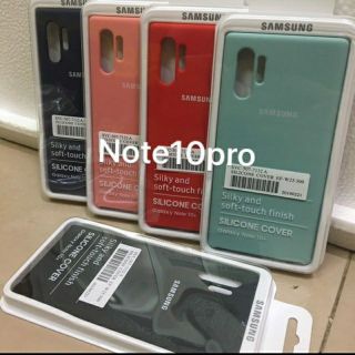 Ốp lưng chống bẩn silicon cover cho Galaxy Note 10/note 10+/note 10 pro - Nhiều màu