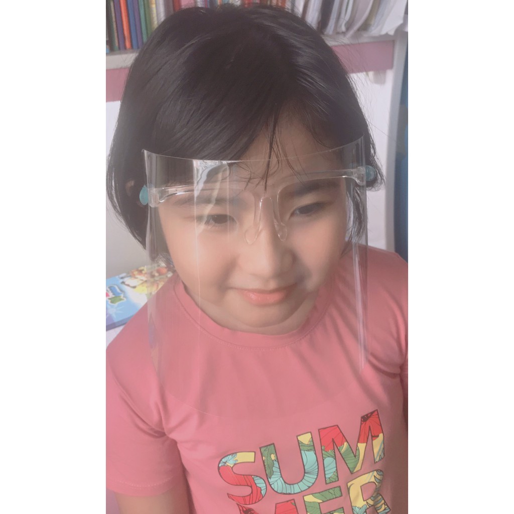 Face shield kính phòng hộ chống giọt bắn. [Nón Chống Dịch]Bụi có gọng cao cấp phù hợp mọi lứa tuổi | BigBuy360 - bigbuy360.vn