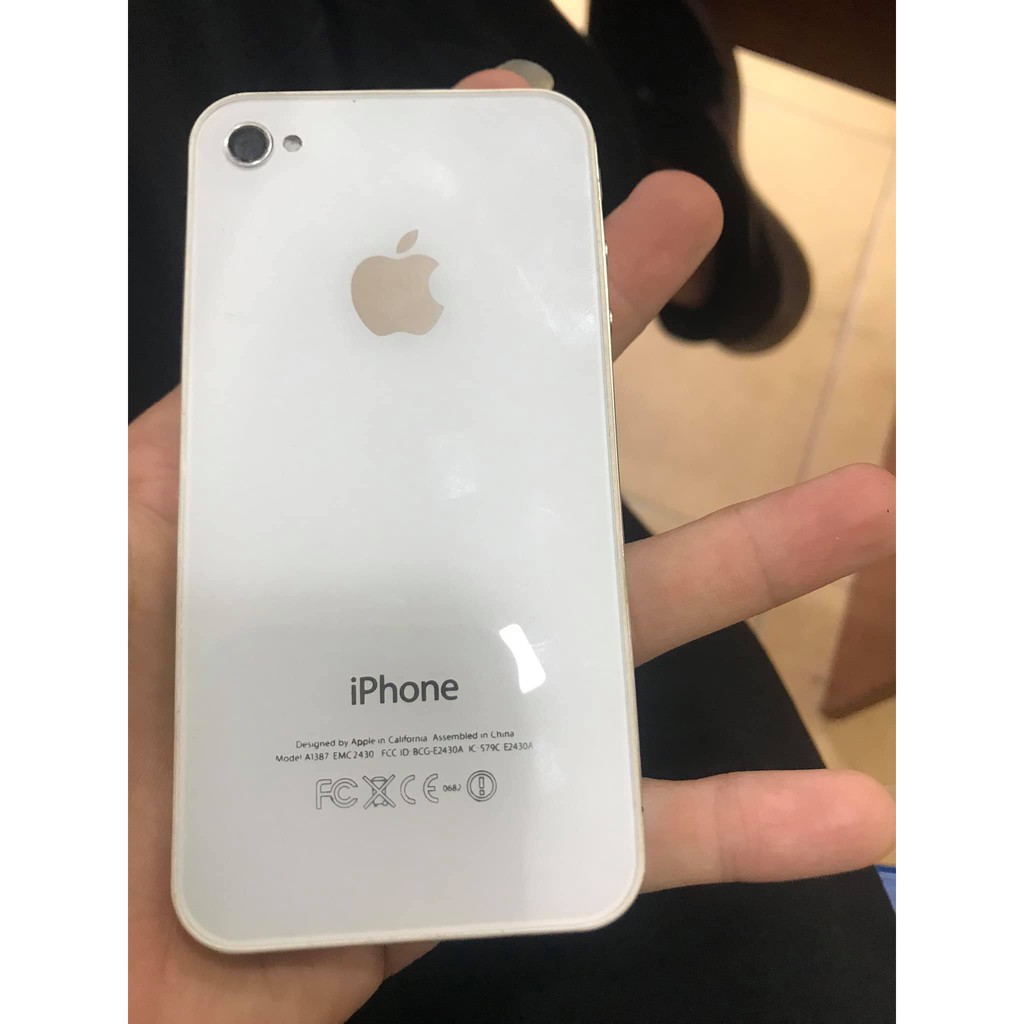 Điện thoại Iphone 4s  chạy ios  6 ( Cài sẵn facebook, zalo , Tặng cường lực và cáp sạc ) | BigBuy360 - bigbuy360.vn
