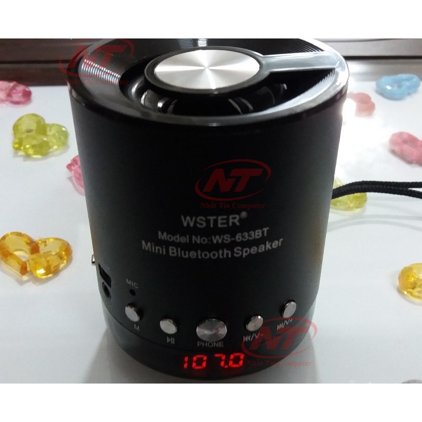 LOA BLUETOOTH WS 633BT- ÂM THANH CỰC CHUẨN