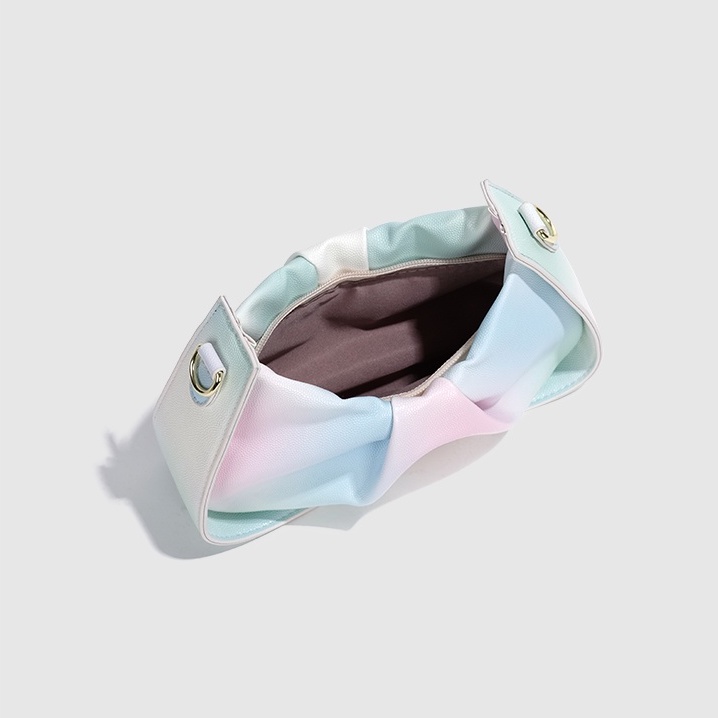 🌸Hàng Order🌸 Túi Xách Nữ CEEKAY Màu Phối Kèm Nơ Quai Đeo Ngắn Quai Da Phối Xích Sang Chảnh Nữ Tính 🌸 Hàng Quảng Châu