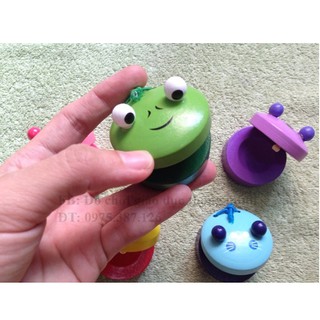 Đập phách gỗ hình thú cho bé