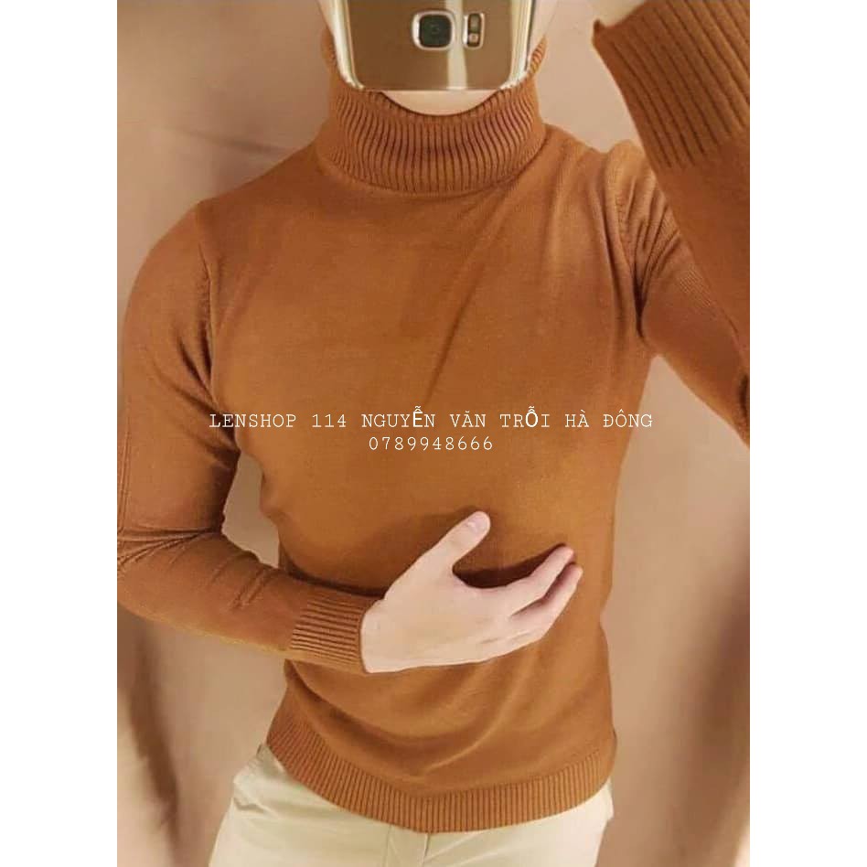 ÁO LEN NAM CỔ LỌ ĐỦ SIZE TỪ 45 - 80KG | BigBuy360 - bigbuy360.vn