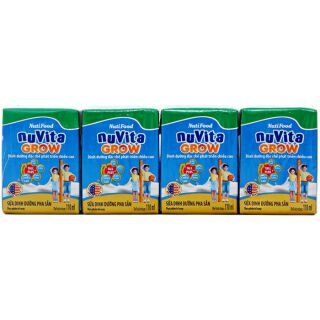 Combor 8 vỉ sữa bột pha sẵn Nuvita grow 110ml